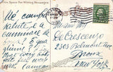 Caruso, Enrico - Signed Postcard + Centennial Stamps celebrating the 100th anniversary of his birth