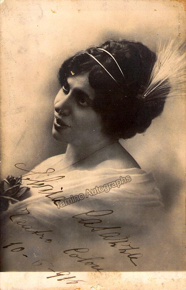 Elvira Casazza Autographs (Various Options) Tamino Autographs