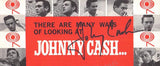 Cash, Johnny - Signed Playbill