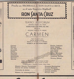 Castagna, B. - Petrof, I. - P., Franco - Ippolito, M. - Aguilar, J. - Bamboschek, G. - Roland, N. - Signed Program Havana 1945