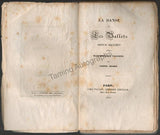 Castil-Blaze, François H.J. - Book "La Danse et Les Ballets" 1832