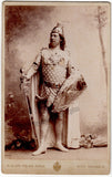 Winkelmann, Hermann - Cabinet Photo as Lohengrin 1895