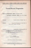 Cellists - Boston Symphony Program Lot 1924-31