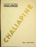 Chaliapin, Fedor - Lot of 11 French Programs 1908-1934