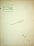 Chaliapin, Fedor - Lot of 11 French Programs 1908-1934