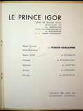 Chaliapin, Fedor - Lot of 11 French Programs 1908-1934