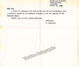 Chaliapin, Feodor - Autograph Note Signed 1924