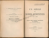 Charpentier, G. - Fasquelle, E. - Book "Un Siecle de Modes Feminines 1794-1894"