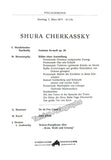 Cherkassky, Shura - Lot of 5 Programs 1952-1975