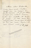 Cinti-Damoreau, Laure - Autograph Letter Lot