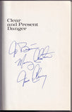 Clancy, Tom - Signed Book "Clear and Present Danger"