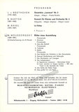 Cluytens, Andre - Glorieux, Francois - Signed Program Kassel, Germany 1967