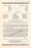 Community Concerts - Lot of Signed Programs Carnegie Hall 1950-1956