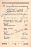 Community Concerts - Lot of Signed Programs Carnegie Hall 1950-1956