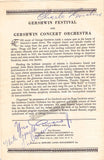 Community Concerts - Lot of Signed Programs Carnegie Hall 1950-1956