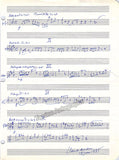 Composers Autograph Music Quotes - Lot of 15
