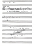 Composers Autograph Music Quotes - Lot of 15