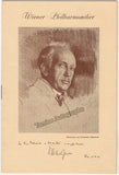 Concert Program- Concert for Richard Strauss´ 80th Birthday 1944