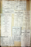 Concerts - Large Program Clip Collection 1883-1925