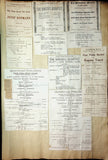 Concerts - Large Program Clip Collection 1883-1925
