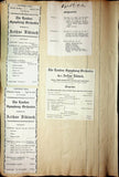 Concerts - Large Program Clip Collection 1883-1925
