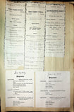 Concerts - Large Program Clip Collection 1883-1925