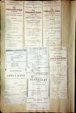 Concerts - Large Program Clip Collection 1883-1925