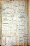 Concerts - Large Program Clip Collection 1883-1925