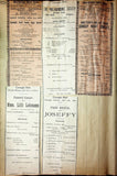 Concerts - Large Program Clip Collection 1883-1925