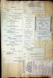 Concerts - Large Program Clip Collection 1883-1925