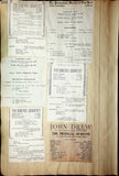 Concerts - Large Program Clip Collection 1883-1925