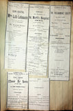Concerts - Large Program Clip Collection 1883-1925