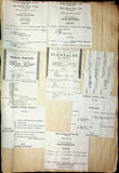 Concerts - Large Program Clip Collection 1883-1925