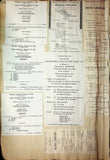Concerts - Large Program Clip Collection 1883-1925