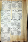 Concerts - Large Program Clip Collection 1883-1925