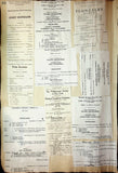 Concerts - Large Program Clip Collection 1883-1925