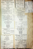 Concerts - Large Program Clip Collection 1883-1925