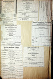Concerts - Large Program Clip Collection 1883-1925