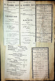 Concerts - Large Program Clip Collection 1883-1925