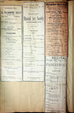 Concerts - Large Program Clip Collection 1883-1925