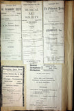 Concerts - Large Program Clip Collection 1883-1925