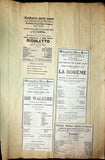 Concerts - Large Program Clip Collection 1883-1925