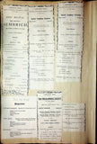 Concerts - Large Program Clip Collection 1883-1925