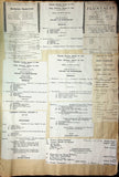 Concerts - Large Program Clip Collection 1883-1925