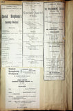 Concerts - Large Program Clip Collection 1883-1925