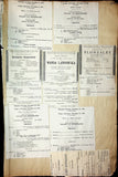 Concerts - Large Program Clip Collection 1883-1925