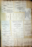 Concerts - Large Program Clip Collection 1883-1925