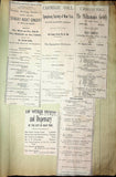 Concerts - Large Program Clip Collection 1883-1925