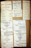 Concerts - Large Program Clip Collection 1883-1925