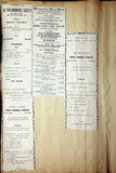 Concerts - Large Program Clip Collection 1883-1925